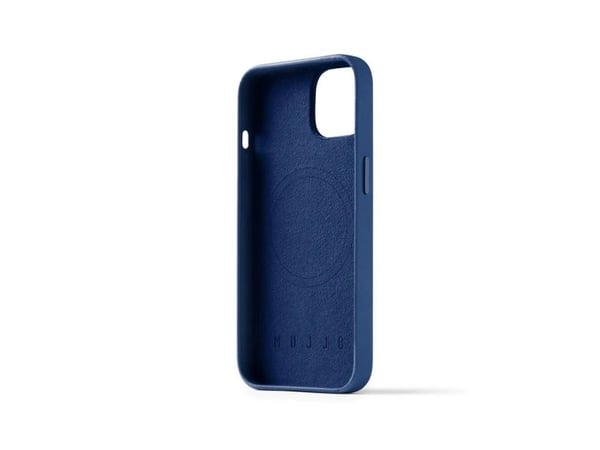 Mujjo Eco Leather Case, Suojus, Apple, iPhone 14, 15,5 cm (6.1"), Sininen