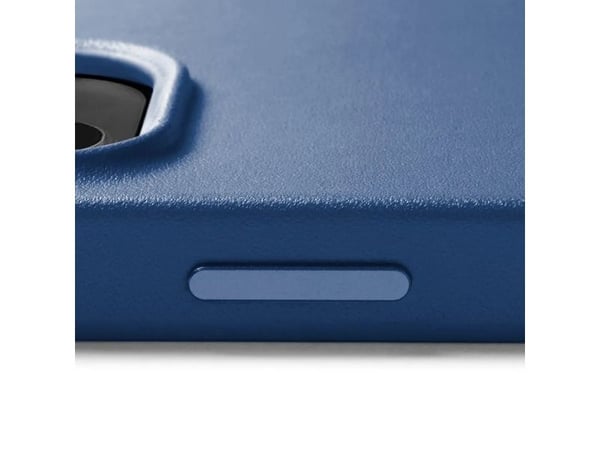 "Mujjo Nahkakotelo MagSafe-turvakotelolla iPhone 14 Pro Max - Monaco Blue.