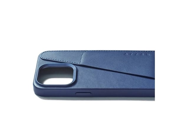 Troubadour Goods Limited Mujjo Full Nahka lompakko tapauksessa - tapauksissa suunniteltu iPhone 15 Pro Max, yhteensopiva MagSafe (monaco sininen)