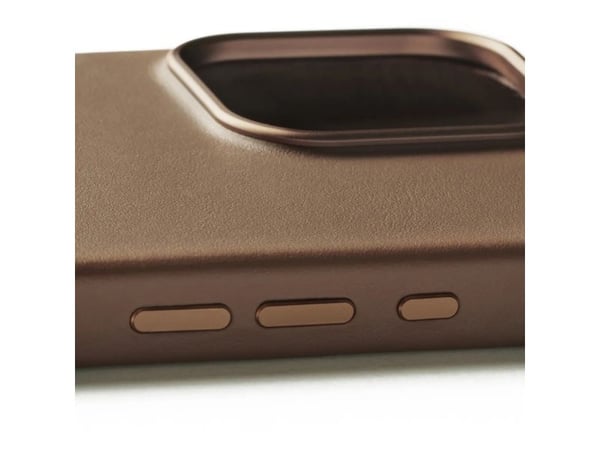 Troubadour Goods Mujjo nahkakotelo iPhone 16 Pro Maxille - ruskea