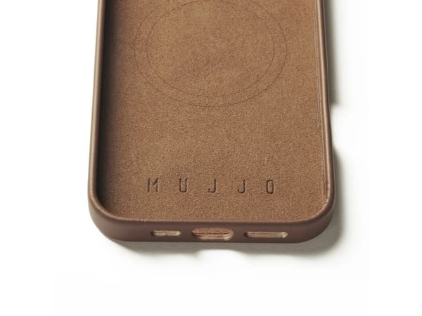 Troubadour Goods Mujjo nahkakotelo iPhone 16 Pro Maxille - ruskea