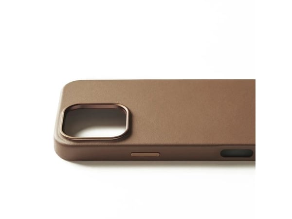 Troubadour Goods Mujjo nahkakotelo iPhone 16 Pro Maxille - ruskea