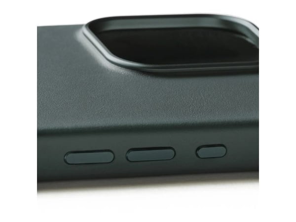 Mujjo Leather Case, Suojus, Apple, iPhone 16 Pro Max, 17,5 cm (6.9"), Tummanvihreä