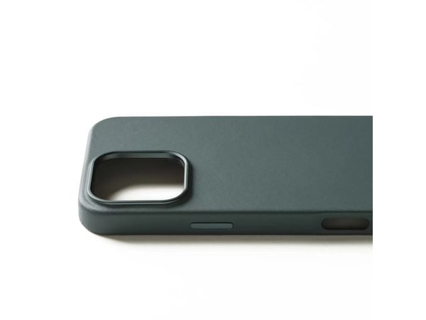 Mujjo Leather Case, Suojus, Apple, iPhone 16 Pro Max, 17,5 cm (6.9"), Tummanvihreä
