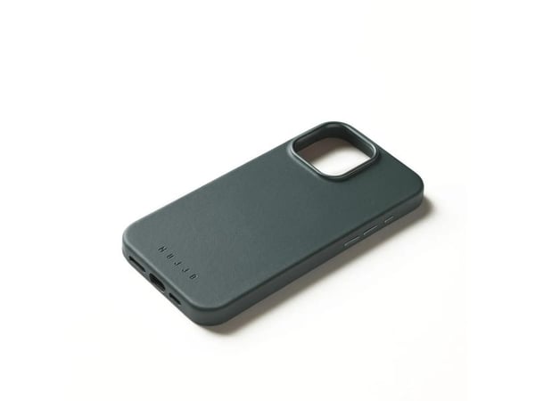 Mujjo Leather Case, Suojus, Apple, iPhone 16 Pro Max, 17,5 cm (6.9"), Tummanvihreä