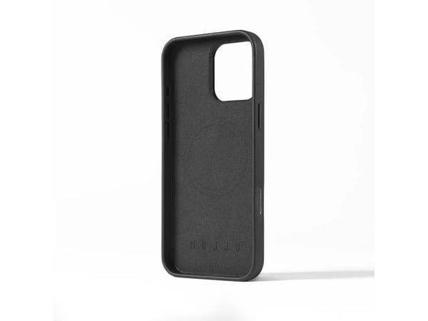 Troubadour Goods Limited Mujjo Nahkakotelo - Nahkakotelo iPhone 16 Pro Max yhteensopiva MagSafe (musta)