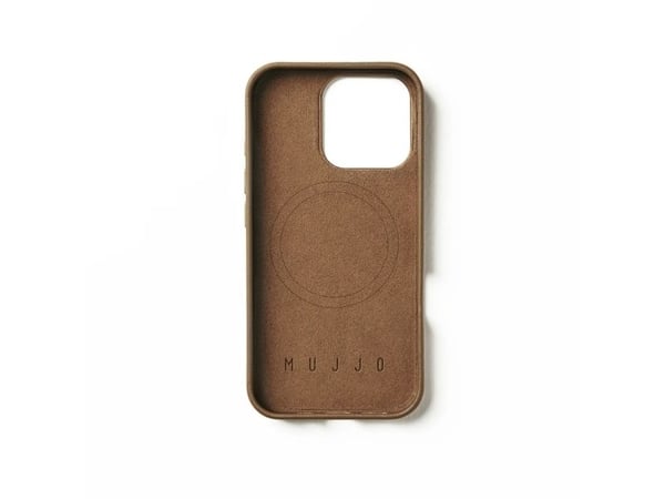 Troubaduuri Tavarat Mujjo odinis dėklas iPhone 16 Pro įdegis