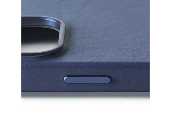 Troubadour Goods Limited Mujjo Nahkakotelo - nahkakotelo iPhone 16 Pro yhteensopiva MagSafe (monaco sininen) kanssa