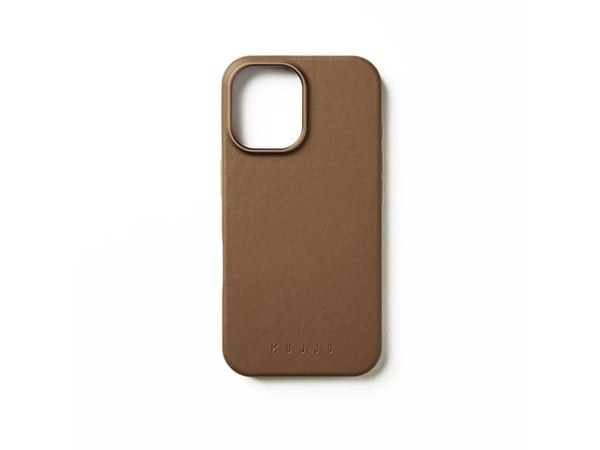 Troubadour Goods Limited Mujjo Full Leather Case - Nahkakotelo iPhone 16 yhteensopiva MagSafe (tan)
