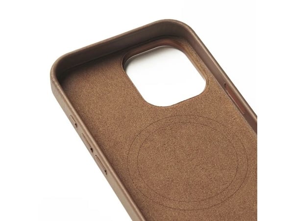Troubadour Goods Limited Mujjo Full Leather Case - Nahkakotelo iPhone 16 yhteensopiva MagSafe (tan)