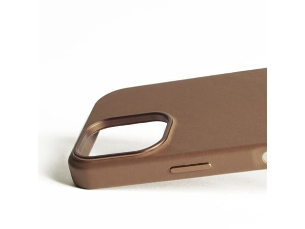 Troubadour Goods Limited Mujjo Full Leather Case - Nahkakotelo iPhone 16 yhteensopiva MagSafe (tan)
