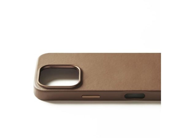 Troubadour Goods Limited Mujjo Full Leather Case - Nahkakotelo iPhone 16 yhteensopiva MagSafe (tan)