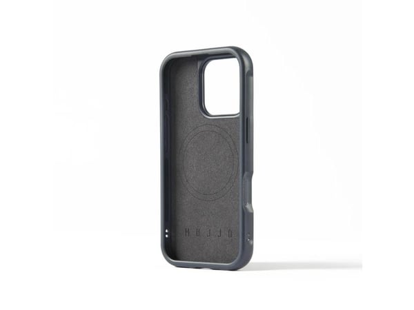 Mujjo Shield kotelo iPhone 16 Pro - teräksensininen