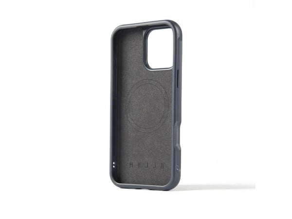 Mujjo Shield kotelo iPhone 16 Pro Max - teräs sininen