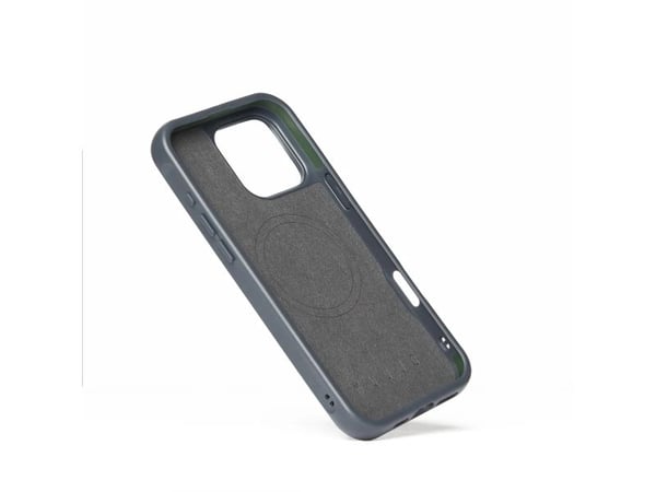 Mujjo Shield kotelo iPhone 16 Pro Max - teräs sininen