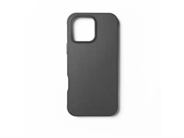 Mujjo Shield suojakotelo iPhone 16 Pro Maxille - musta