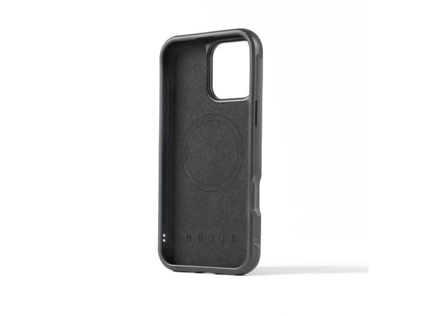 Mujjo Shield suojakotelo iPhone 16 Pro Maxille - musta