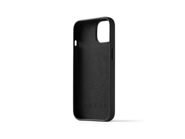 Mujjo Eco Leather Case, Suojus, Apple, iPhone 14, 15,5 cm (6.1"), Musta