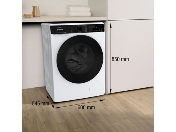 Gorenje - Tvättmaskin - frontmatad - 8 kg