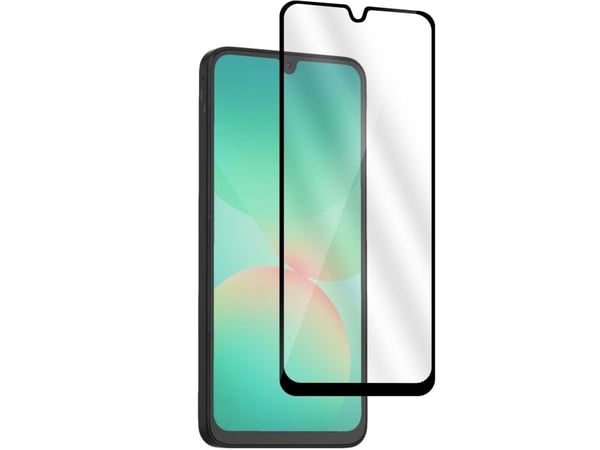 eSTUFF Titan Shield - Skjermbeskyttelse for mobiltelefon - full deksel - glass - blank - for Samsung Galaxy A26