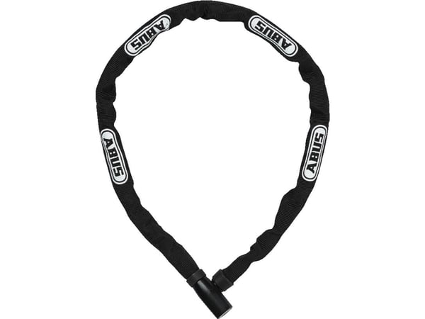 ABUS Steel-O-Chain, Vaijerilukko, Musta, Terästä, Avain, 750 mm, 380 g