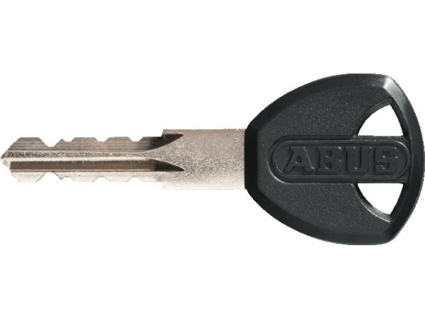 ABUS Steel-O-Chain, Vaijerilukko, Musta, Terästä, Avain, 750 mm, 380 g