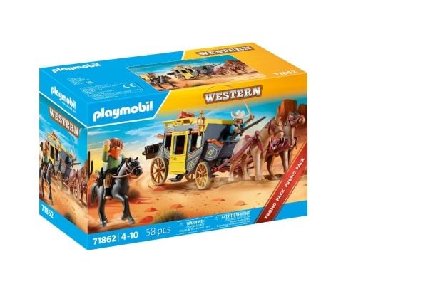Playmobil Western 71862, Action/ Eventyr, 4 år, Flerfarget, Plast