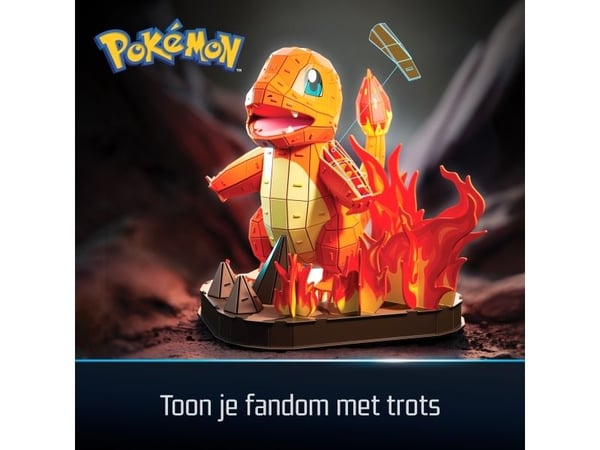 4D-pussel Pokemon 30 cm - Charmander