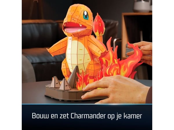 4D-pussel Pokemon 30 cm - Charmander