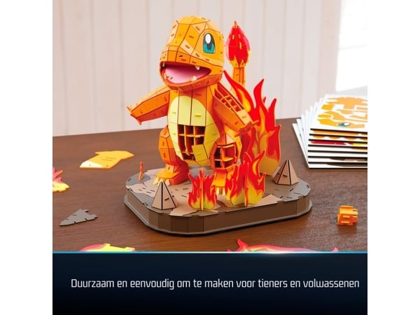 4D-pussel Pokemon 30 cm - Charmander