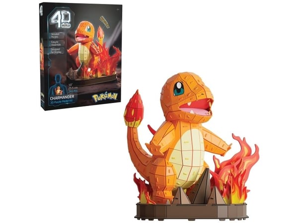 4D-pussel Pokemon 30 cm - Charmander