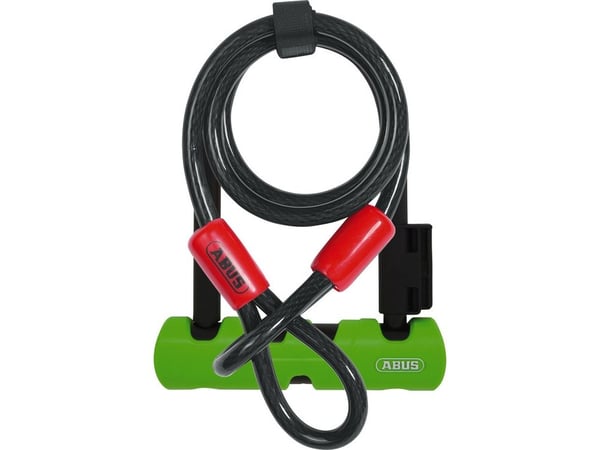 ABUS Ultra Mini, U-lås, Grønn, Svart, Stål, Stål, Stål, 80 mm