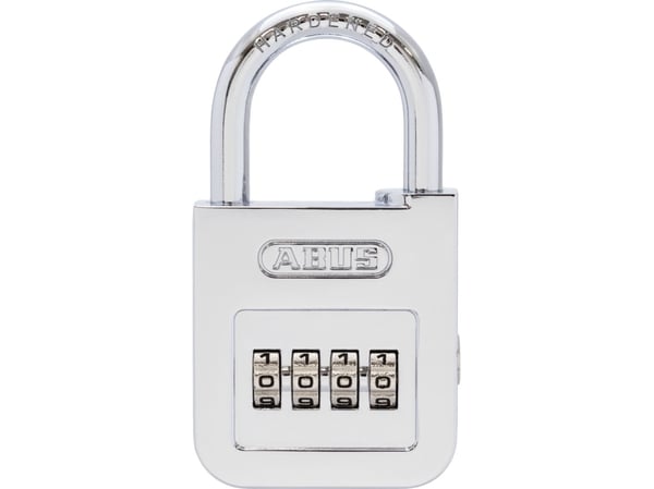 ABUS 160/50 SB, Konventionellt hänglås, Kombinationslås, Huvudnyckel, Gate, Verktygslåda, Rostfritt stål, Stål