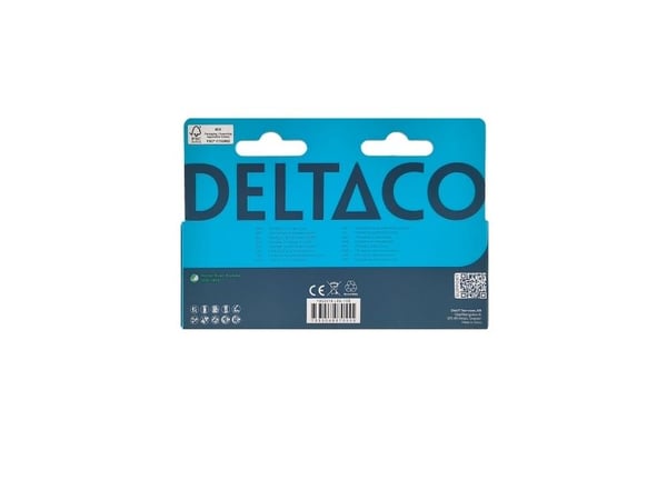 DELTACO - Batteri 10 x AA / LR6 - Alkalisk - 2800 mAh