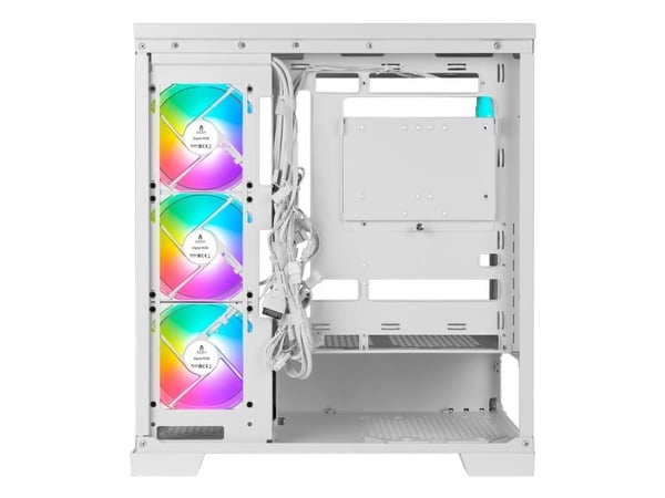 Azza PC Gaming Midi Case 570W USB 2/3 type C Baltas