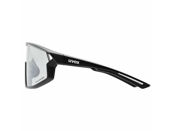 Uvex skyryse V, Multisportglasögon, Pojke/flicka, Hel båge, Svart, Svart, Silver