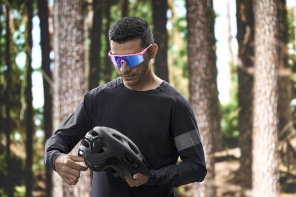 Uvex flowline, Multisportglasögon, Pojke/flicka, Delvis båglösa, Grå, Svart, 1 styck