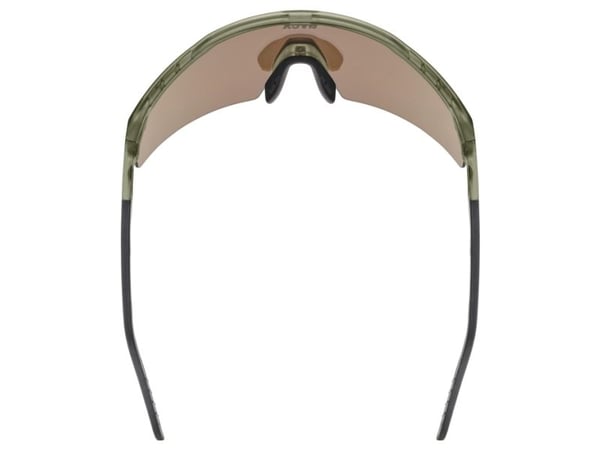 Uvex flowline, Multisport, Gutt/Jente, Semi-rammeløs, Grønn, Svart, 1 stykker
