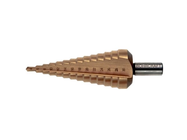 Bohrcraft Trinbor 4-12mm HSS-TIN str. 1