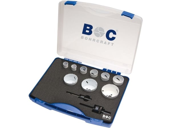 Bohrcraft reikäsahasarja RLS9-E 11-osainen Bi-Metal HSS-E Co8