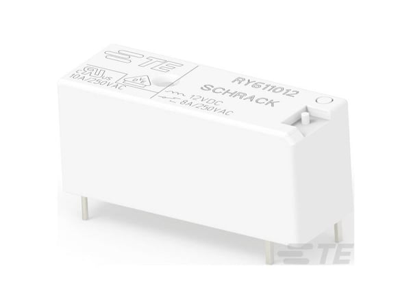 TE Connectivity RY Teollisuusrele Nimellisjännite: 12 V/DC 1 x vaihtokosketin 1 kpl 1 kpl