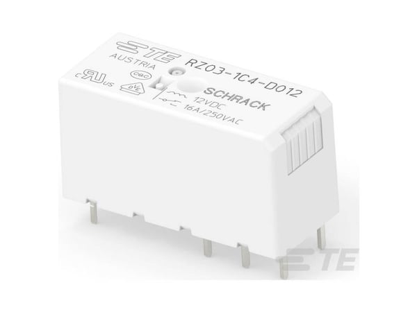TE Connectivity RZ Teollisuusrele Nimellisjännite: 12 V/DC 1 x rajakytkin 1 kpl 1 kpl
