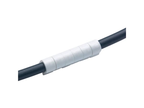 TE Connectivity STD03W-4 Merkintäklipsi Painettu 4 Ulkohalkaisija-alue 1,90-2,65 mm 092790-000