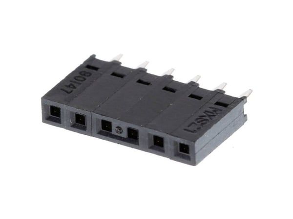 Molex läpivientiliuska (vakio) Napojen kokonaismäärä 6 Ristikoko: 2,54 mm 901471106 36 kpl Putki