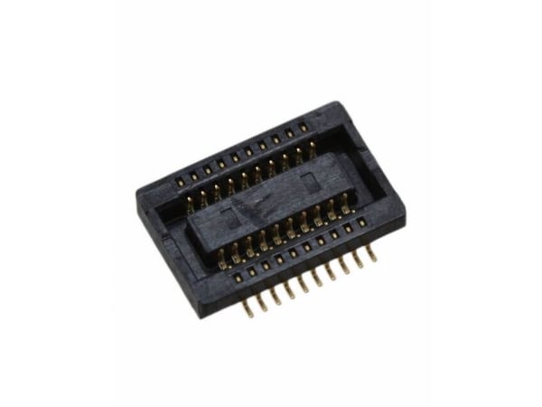 Molex Mezzanine-kontakt Totalt antal poler 20 Stiftavstånd: 0,5 mm 547220204 1 st Tape på hel rulle