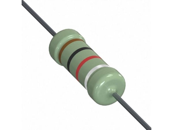 TE Connectivity 1623720-4 Strømmotstand 1 kΩ med radial ledning 2 W 0,1 % 1 stk Boks