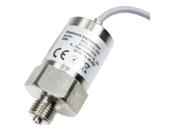 B &amp; B Thermo-Technik Paineanturi 1 kpl 0550 1192-001 -1 bar - 1 bar Kaapeli (Ø x L) 27 mm x 53 mm