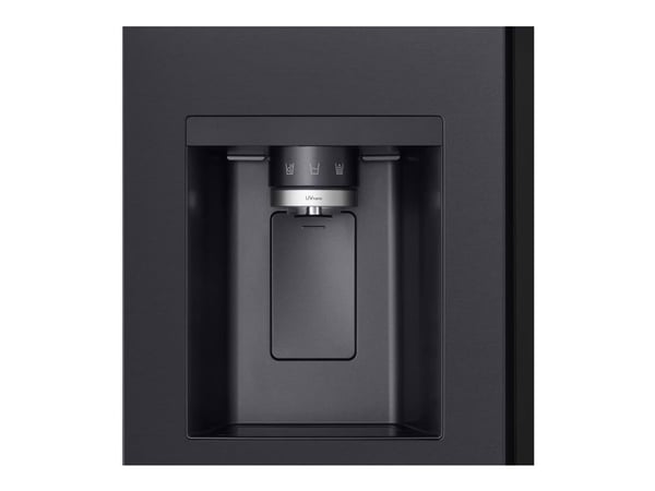 LG InstaView GSXE90EVAD, vapaasti seisova, amerikanovinen, musta, 3 ovea (3 ovea), Essence Black Steel, Touch