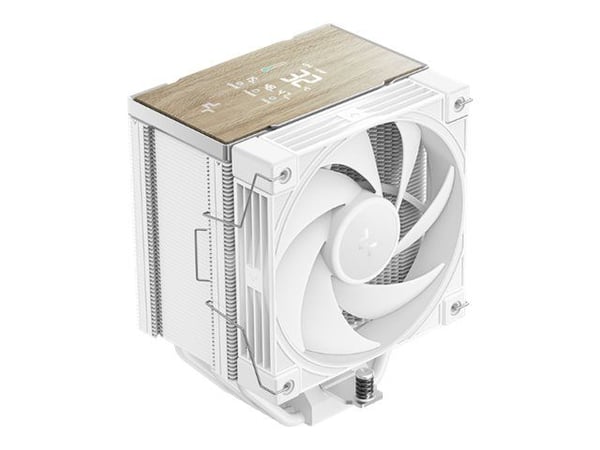 Deepcool AK700 DIGITAL WH - Prosessorkjøler - (for: LGA1700, LGA1851, LGA1200, LGA115x Socket, AM4, AM5) - kobbersokkel - 120 mm