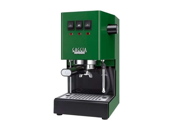 Gaggia Classic E24 Energy Vibes RI9481 - Kaffemaskin med mjölkskummare - 15 bar - djungelgrön